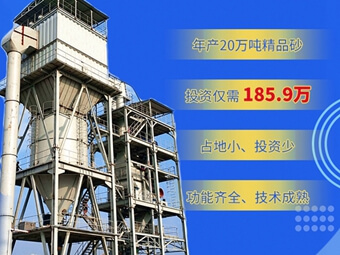 一套制砂塔楼需要投资多少钱？